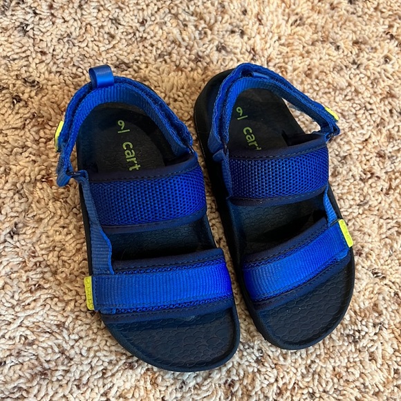 Carter’s brand toddler boy sandals size 9 - Picture 2 of 3